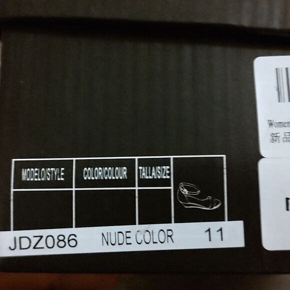 mysoft Women's Open Toe Ankle Strap Low Wedge Sandals Formal  Dress Shoes  Sz 11 - Picture 9 of 9